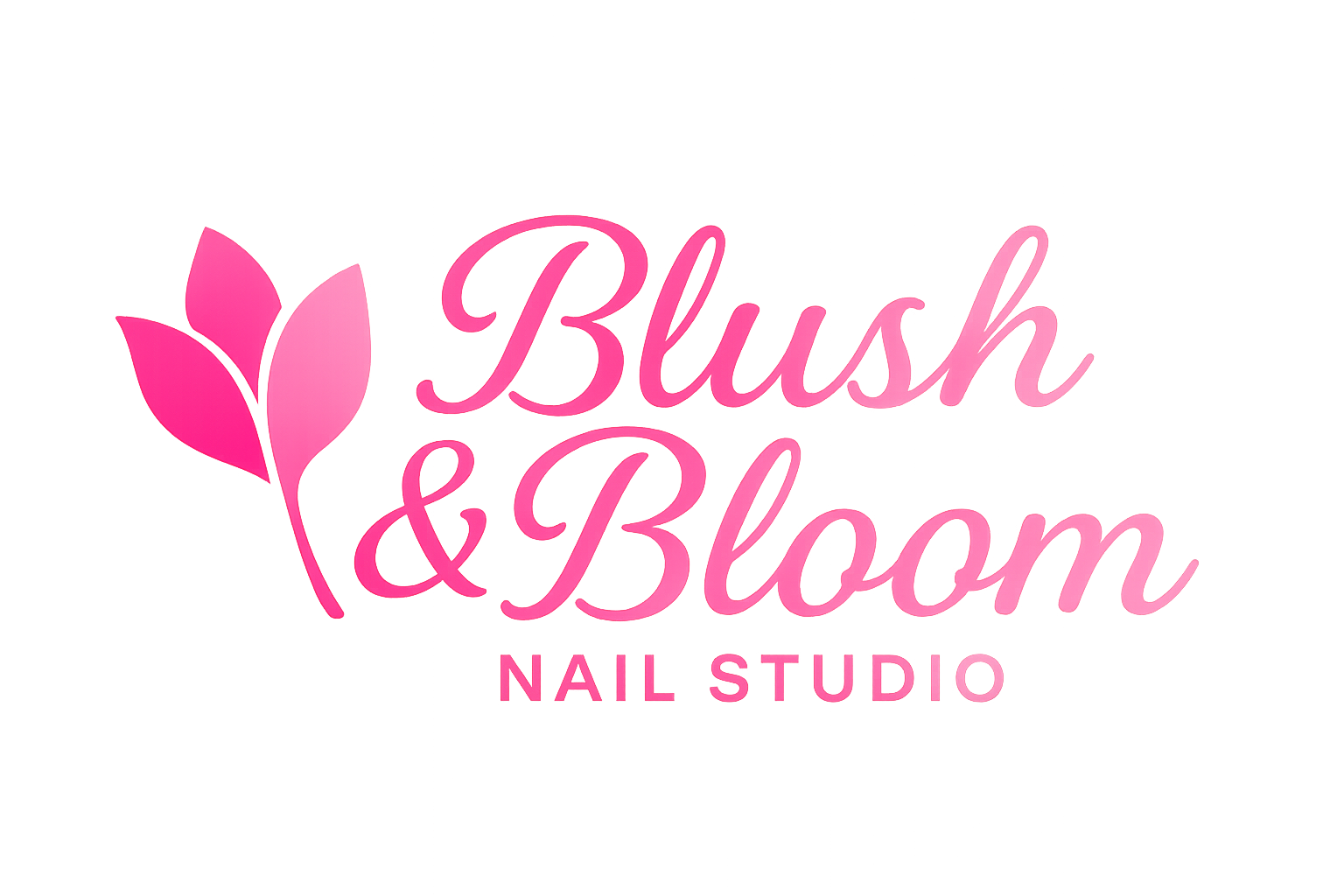Blush & Bloom Nail Studio Logo